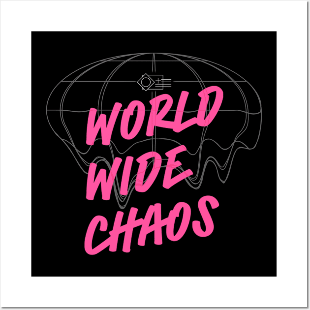 World Wide Chaos Wall Art by breek